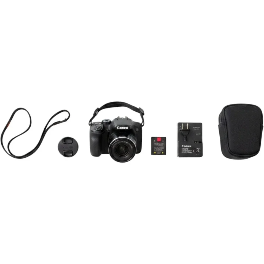 Canon PowerShot SX530 HS 16MP Digital Camera 50x Optical Zoom Wi-Fi Full HD
